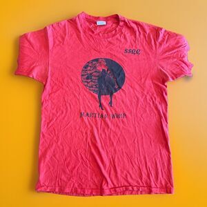 Martian Whip SSQQ Tshirt Size XL Red Good Used Condition